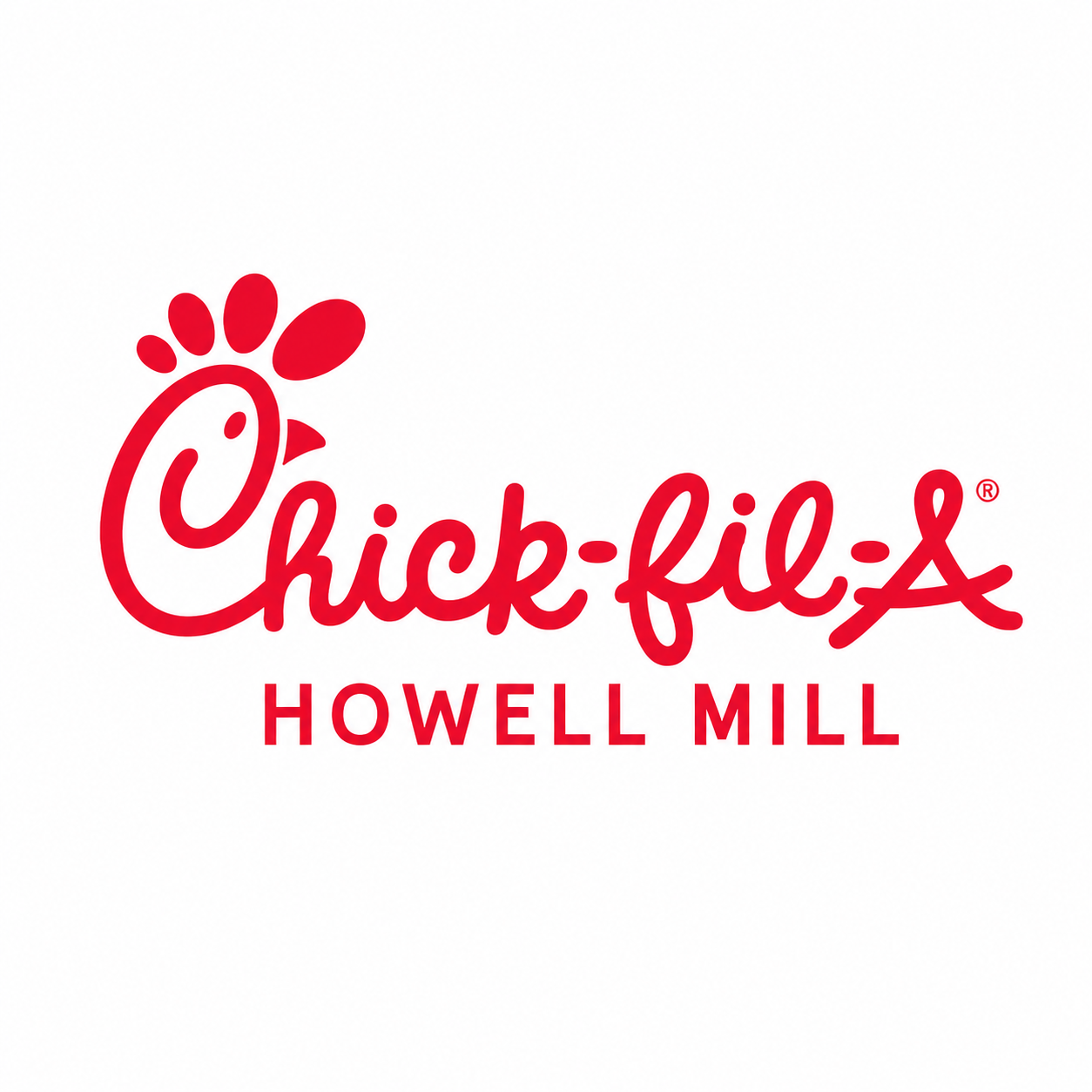 Chick-fil-A Howell Mill logo